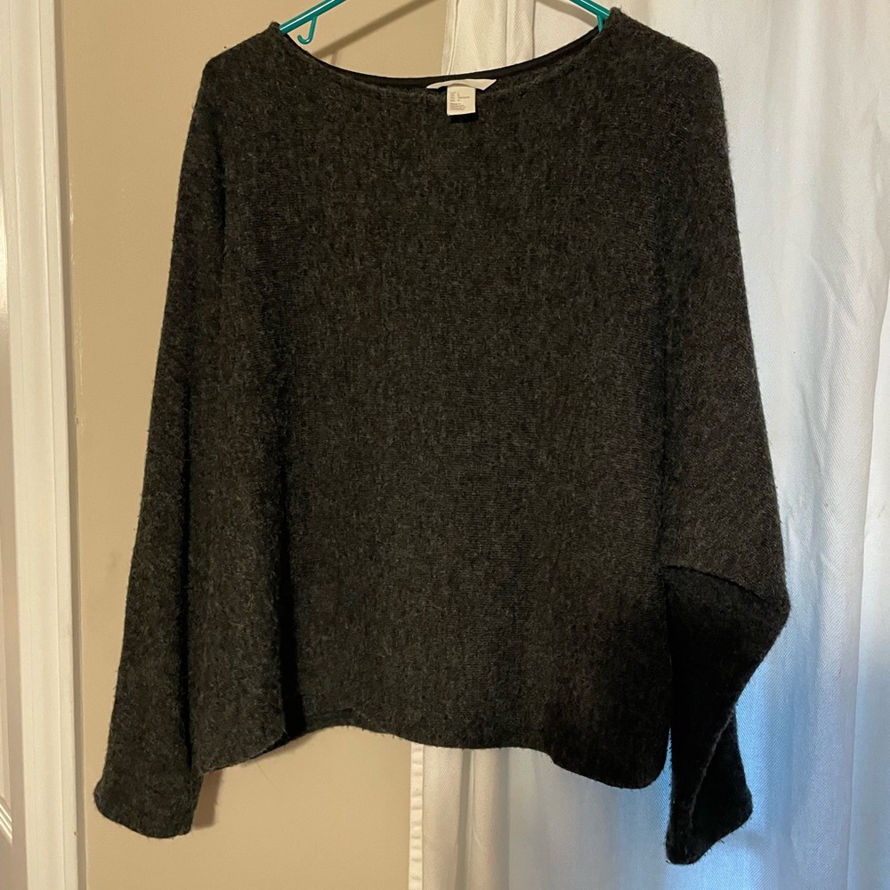 H&M dolman sweater charcoal